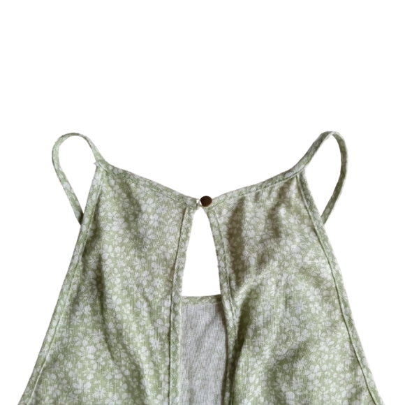 SPEECHLESS Romper Green Floral Skort - Picture 4 of 12